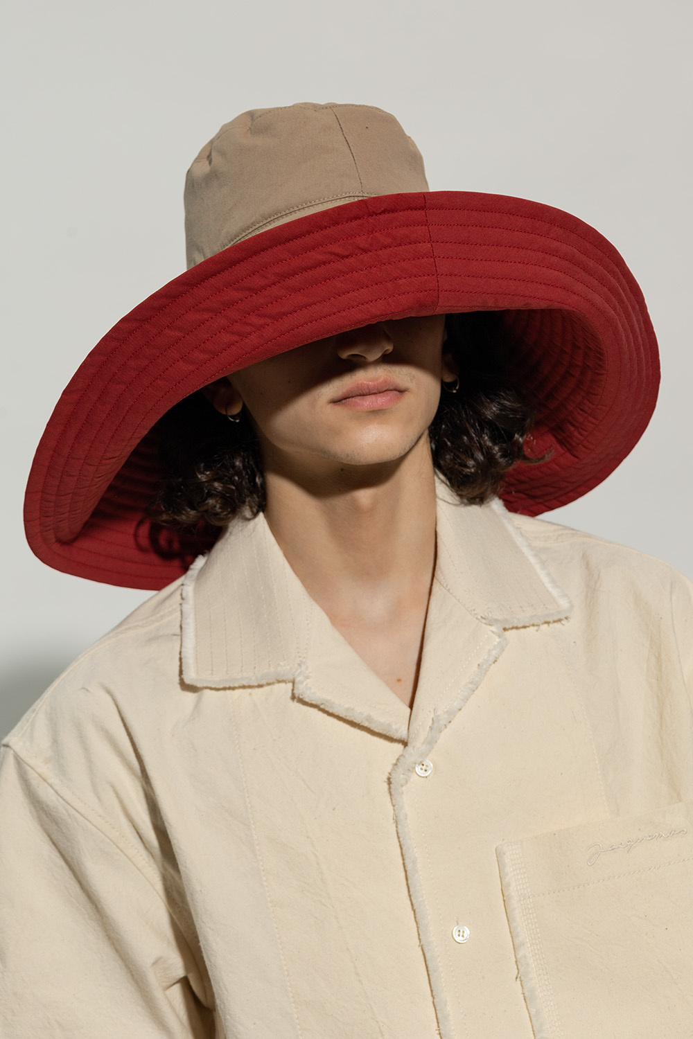 Jacquemus 'Lagrima' reversible hat | SchaferandweinerShops
